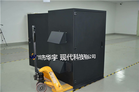我司21号发货浙江，为浙江某公司提供定制款恒温恒湿户外投影仪安装柜(图1)